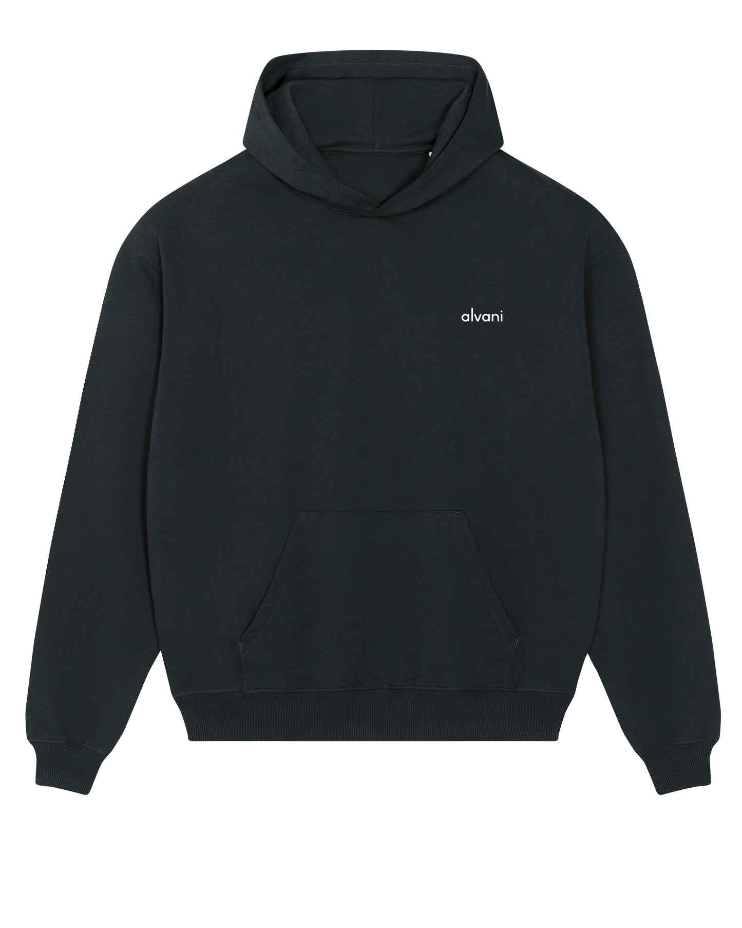 SMALL LOGO RUBBER OVERSIZED HOODIE