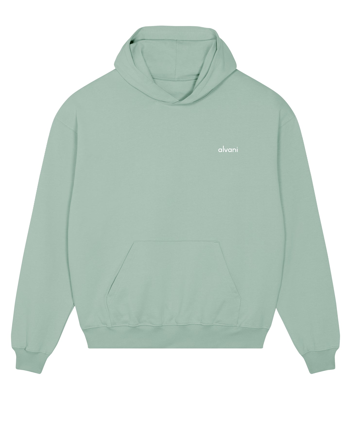 SMALL LOGO RUBBER OVERSIZED HOODIE