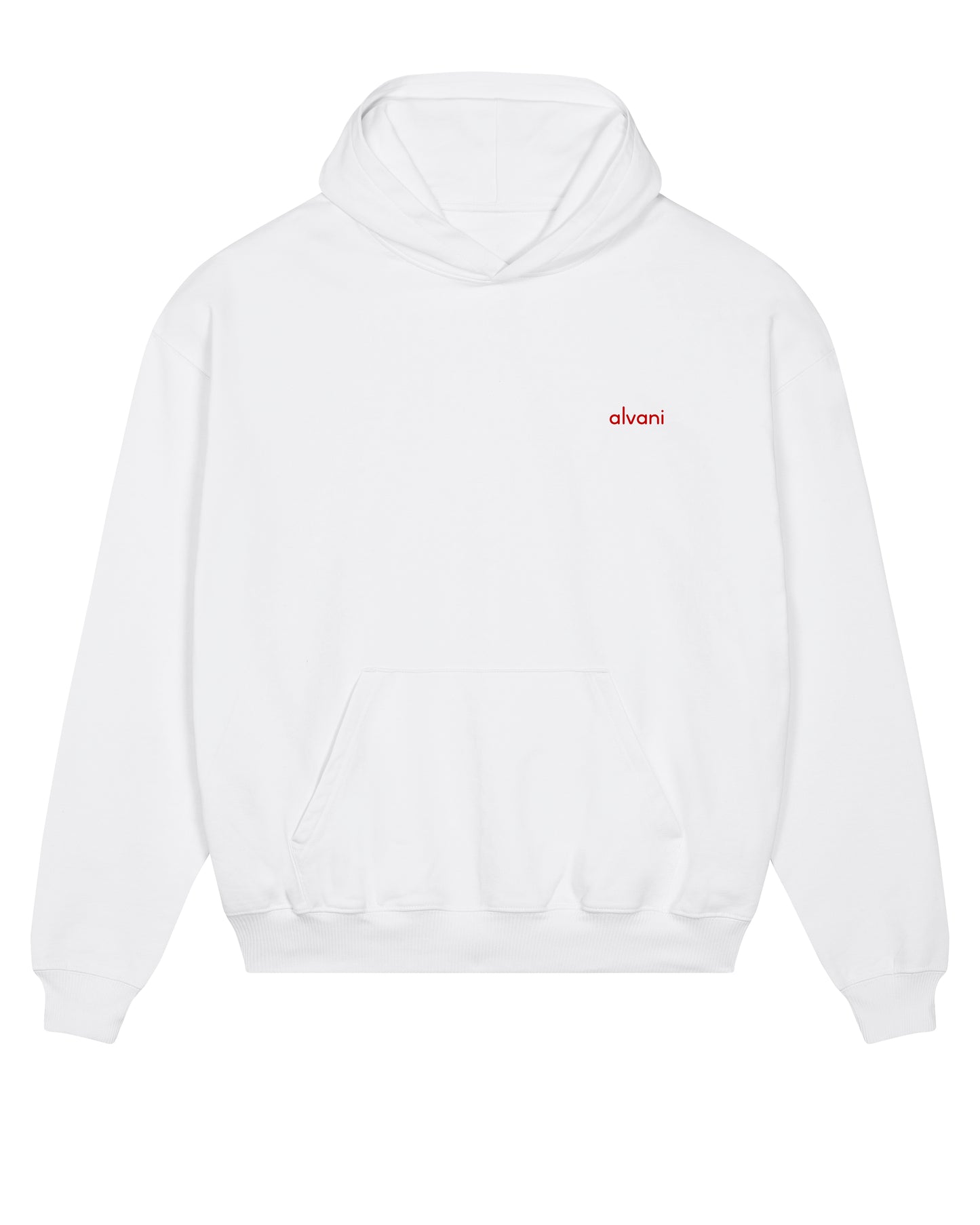 SMALL LOGO RUBBER OVERSIZED HOODIE